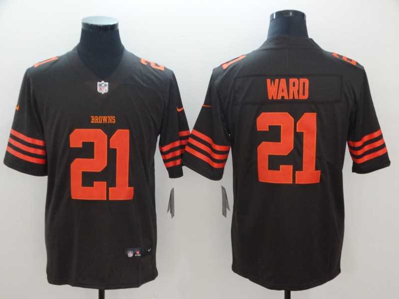 Nike Browns 21 T.J. Ward Brown Color Rush Limited Jersey,We sell and wholesale Nike Browns 21 T.J. Ward Brown Color Rush Limited Jersey on line form chian!